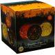 5. DECORATIVE BALL LAMP WITH SPIDER LED 15CM HALLOWEEN ORANGE