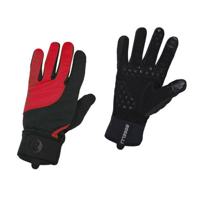 Rogelli STORM winter gloves black and red XL