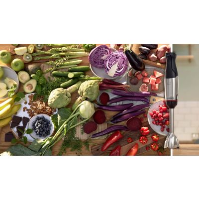 9. Bosch MSM6M621 Serie 6 ErgoMaster Hand Blender (1000W; Black)