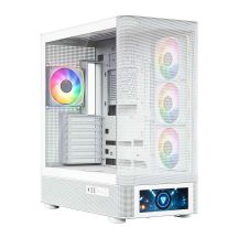 MODECOM VOLCANO AQ 500 ARGB MIDI CASE WHITE