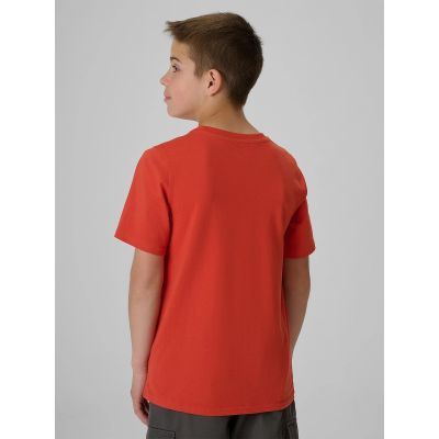 2. Boys' Regular-Fit Printed T-Shirt 4F 4FJRAW26TTSHM4349-062S