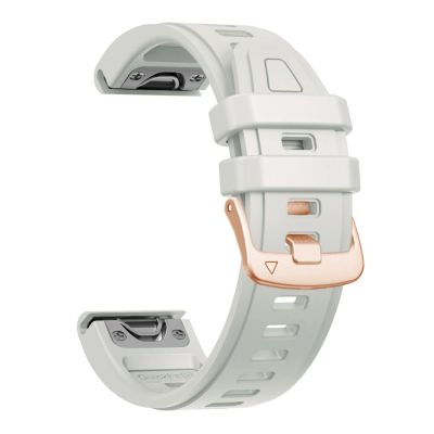 3. Tech-Protect Silicone Strap for Garmin Fenix 5S / 5S Plus / 6S / 6S Pro / 7S / 8 / 9 / 9 Pro (43 mm) – Grey
