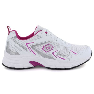 2. Lotto KITAURA women's white pink sneakers sports shoes