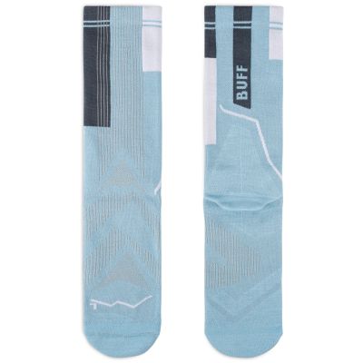 3. Buff Coolnet Crew Sock CC Running Socks – Dusty Blue