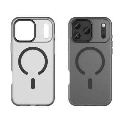 2. Magnetic Abrasive iPhone 17 Pro Case Compatible with MagSafe - Matte Black