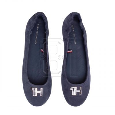 11. Tommy Hilfiger TH Hardware Ballerina W shoes FW0FW04768