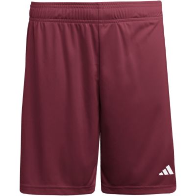 2. adidas Entrada 26 burgundy kids' shorts JZ6527