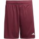 2. adidas Entrada 26 burgundy kids' shorts JZ6527