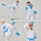 13. Karate WKF BLUE Shin and Foot Protectors | MOOTO
