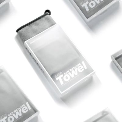 23. Baseus microfiber car drying towel microfiber 40 cm x 80 cm gray (CRXCMJ-A0G)