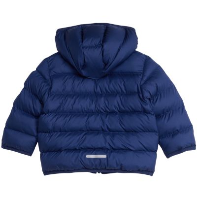 7. adidas Synthetic Down Navy Blue Kids Jacket JL7392