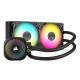 11. Corsair NAUTILUS 240 RS ARGB Liquid Processor All-in-One Liquid Cooler Black 1 pc.