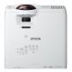 12. Epson V11HA76080 Data Projector Standard Throw Projector 4000 ANSI Lumens 3LCD WXGA (1200x800) 3D Compatible White