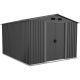 9. METAL GARDEN TOOL HOUSE 312X257X202CM