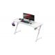 6. Huzaro Hero 3.3 White RGB Gaming Desk