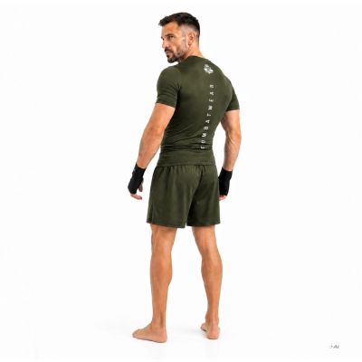 5. Men’s ARMY GREEN COMBATWEAR Compression Shirt | DBX Bushido