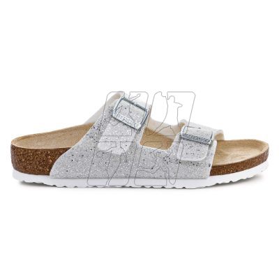 7. Kalpki Birkenstock Arizona Kids 1022230 Cosmic Sparkle White