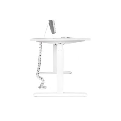 6. Cable organizer (spine), adjustable, flexible, 1.3m, silver