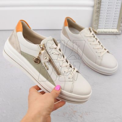 5. Comfortable leather shoes Remonte W RKR676, beige