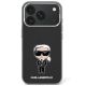 Karl Lagerfeld IML Ikonik Sketch Print MagSafe Case for iPhone 17 Pro Max / 18 Pro Max - Black