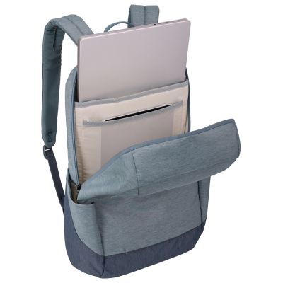 6. Thule Lithos TLBP216 Pond Gray Backpack Gray Polyester