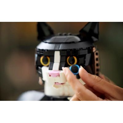 8. LEGO Ideas 21349 Black-and-White Cat