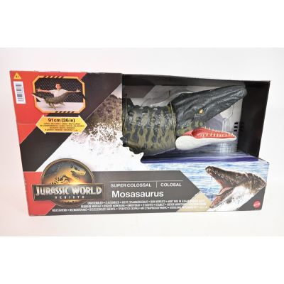7. JURASSIC WORLD colossal Mosasaurus