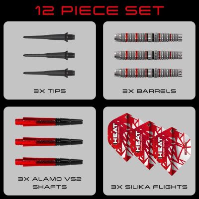 5. Harrows Chizzy Series 4 Darts 90% Softip