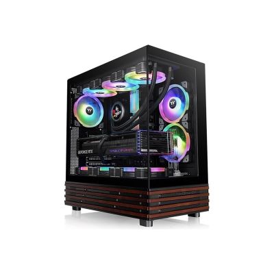 7. Thermaltake View 270 Plus WS ARGB Midi Shoes Black