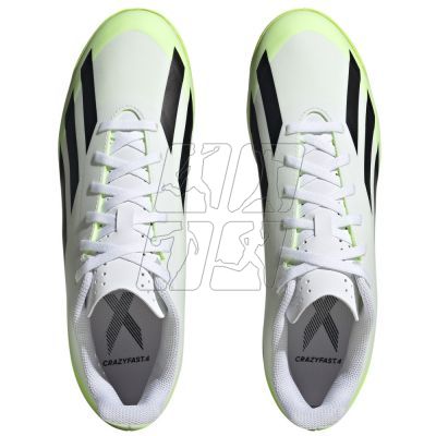 3. Adidas X Crazyfast.4 IN M IE1586 football shoes