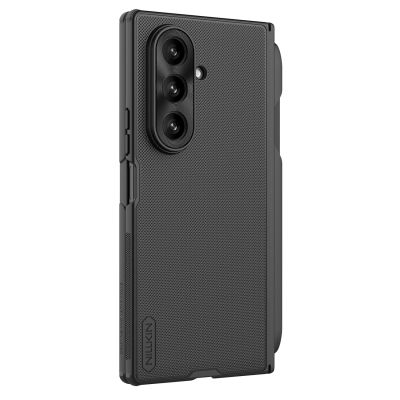 3. Nillkin Super Frosted Shield Fold Magnetic Case for Samsung Galaxy Z Fold 7, MagSafe Compatible, with S Pen Space - Black