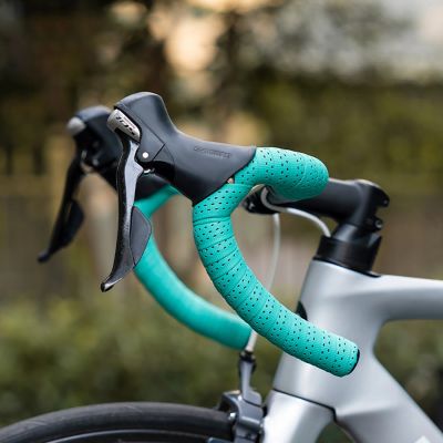 2. Rockbros Handlebar Tape Perforated Silicone - Green