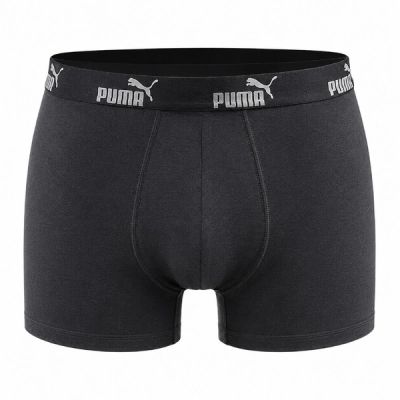 2. Puma Men's Boxershorts 6-Pack Black Green Gray Boxer Briefs