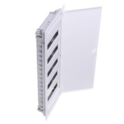 PLASTIC INSTALLATION HOUSING WITH METAL DOOR, FLUSH-MOUNTED, IP40, 5 ROWS, 60 MODULES Noark PM