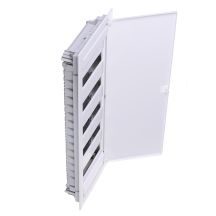 PLASTIC INSTALLATION HOUSING WITH METAL DOOR, FLUSH-MOUNTED, IP40, 5 ROWS, 60 MODULES Noark PM