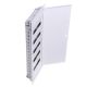 PLASTIC INSTALLATION HOUSING WITH METAL DOOR, FLUSH-MOUNTED, IP40, 5 ROWS, 60 MODULES Noark PM