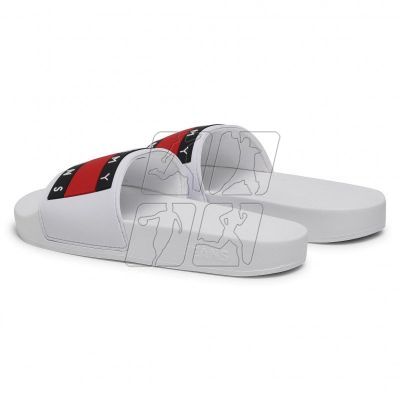 4. Tommy Jeans Flag Pool Slide W EN0EN01378-YBR flip-flops