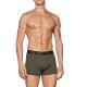 2. Puma Men's Boxer Briefs 2-Pack Khaki Black Comfortable Cotton