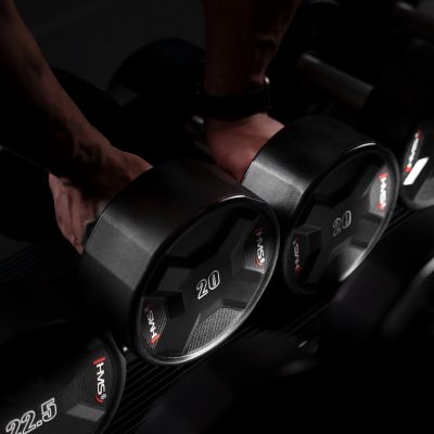 3. HPC 20 KG POLYURETHANE Dumbbell CPU HMS