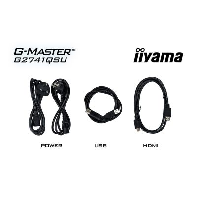 12. IIYAMA LED IPS MONITOR 27" G2741QSU-B1 Black Hawk 144Hz