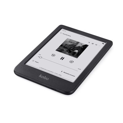 9. Ebook Kobo Clara BW 6" E-Ink Carta 1300 HD 16GB WI-FI Black