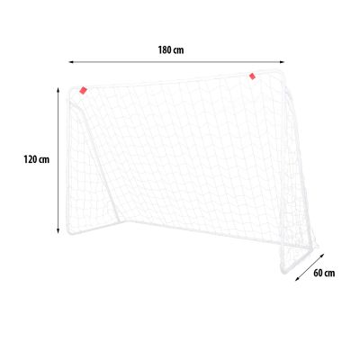 6. Goal with net NILS BR8182 120x180x60 cm