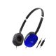 2. JVC HA-S160M-AU Headphones Blue