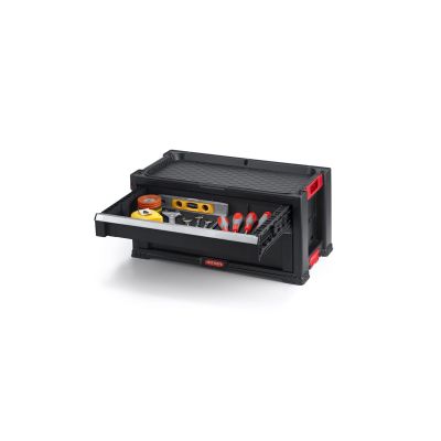 11. Keter 237786 6-drawer tool rack on wheels