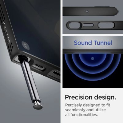 10. Spigen Liquid Air Case for Samsung Galaxy S22 Ultra - Matte Black