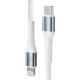 2. 3mk Hyper Cable N-SERIES USB-C / Lightning 2m PD 3.0 9V / 3A 27W - white