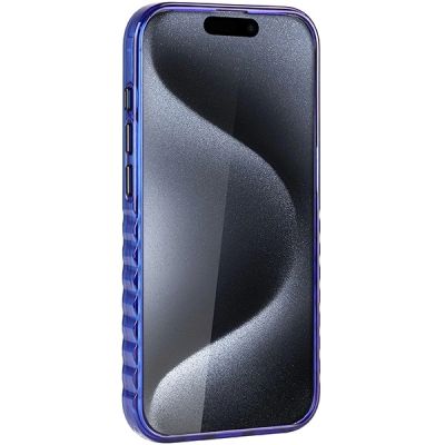 3. Audi IML Big Logo MagSafe case for iPhone 15 Pro Max - blue