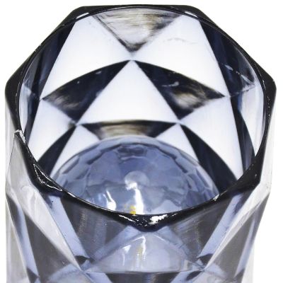 10. MINI DECORATIVE LAMP 6 CM GRAY WARM WHITE 1 LED