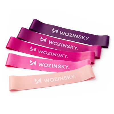 Wozinsky WGO-5A TPE resistance bands - 5 pcs.