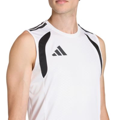 5. Men’s adidas Tiro 26 Competition Sleeveless Jersey, white, KA7614
